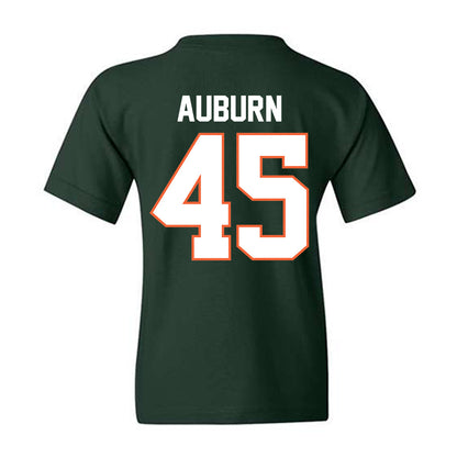 Miami - NCAA Football : Bert Auburn - Classic Shersey Youth T-Shirt-1