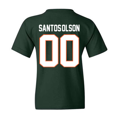 Miami - NCAA Baseball : Sebastian Santos-Olson - Classic Shersey Youth T-Shirt-1