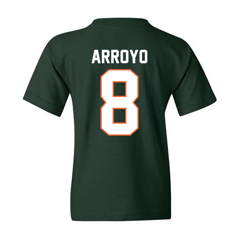 Miami - NCAA Football : Elijah Arroyo - Classic Shersey Youth T-Shirt-1