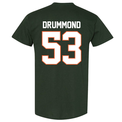 Miami - NCAA Baseball : Lj Drummond - Classic Shersey T-Shirt-1