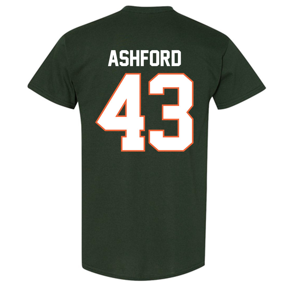 Miami - NCAA Baseball : Ryan Ashford - Classic Shersey T-Shirt-1