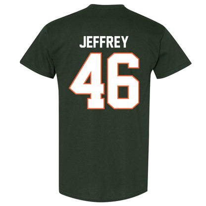 Miami - NCAA Baseball : Donavan Jeffrey - Classic Shersey T-Shirt-1