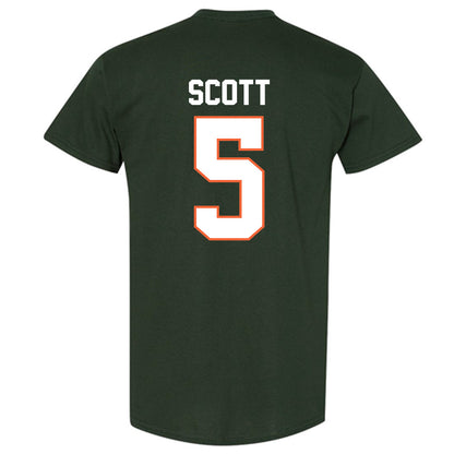 Miami - NCAA Football : Justin Scott - Classic Shersey T-Shirt-1