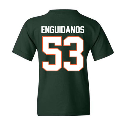 Miami - NCAA Football : Joey Enguidanos - Classic Shersey Youth T-Shirt