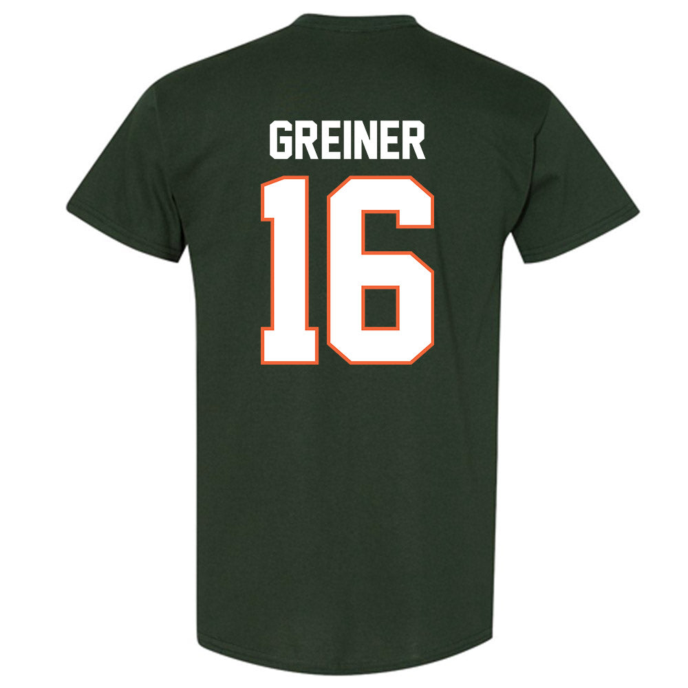 Miami - NCAA Women's Soccer : Sarah Greiner - Classic Shersey T-Shirt-1