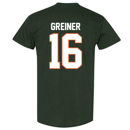 Miami - NCAA Women's Soccer : Sarah Greiner - Classic Shersey T-Shirt-1