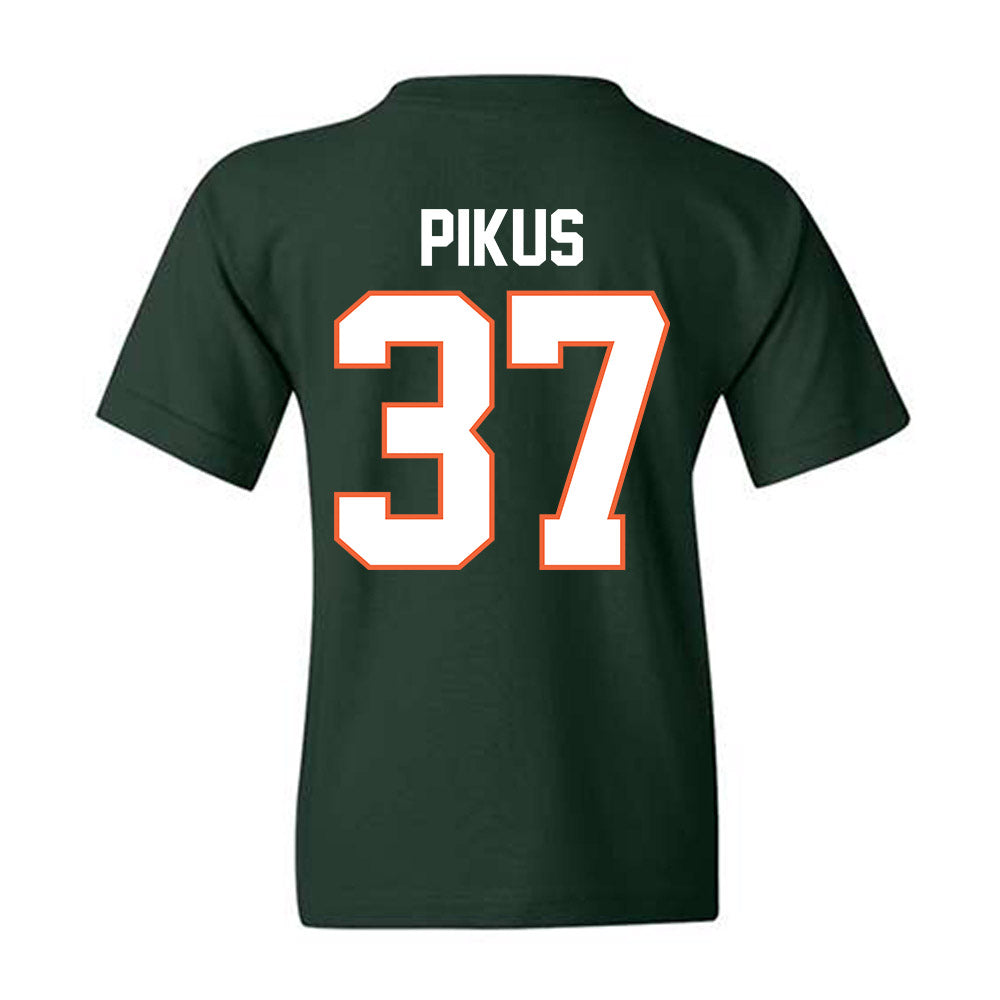 Miami - NCAA Football : Henry Pikus - Classic Shersey Youth T-Shirt-1