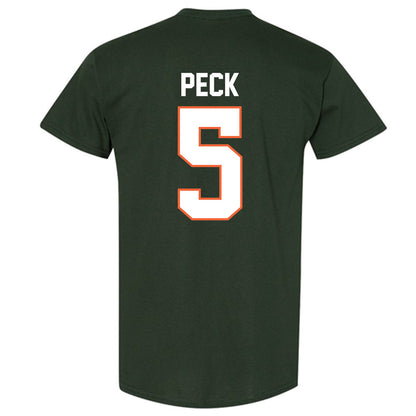 Miami - NCAA Women's Soccer : Amanda Peck - Classic Shersey T-Shirt-1