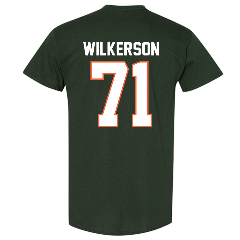 Miami - NCAA Football : Jaden Wilkerson - Classic Shersey T-Shirt-1