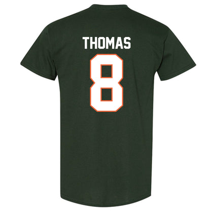 Miami - NCAA Football : Jakobe Thomas - Classic Shersey T-Shirt-1
