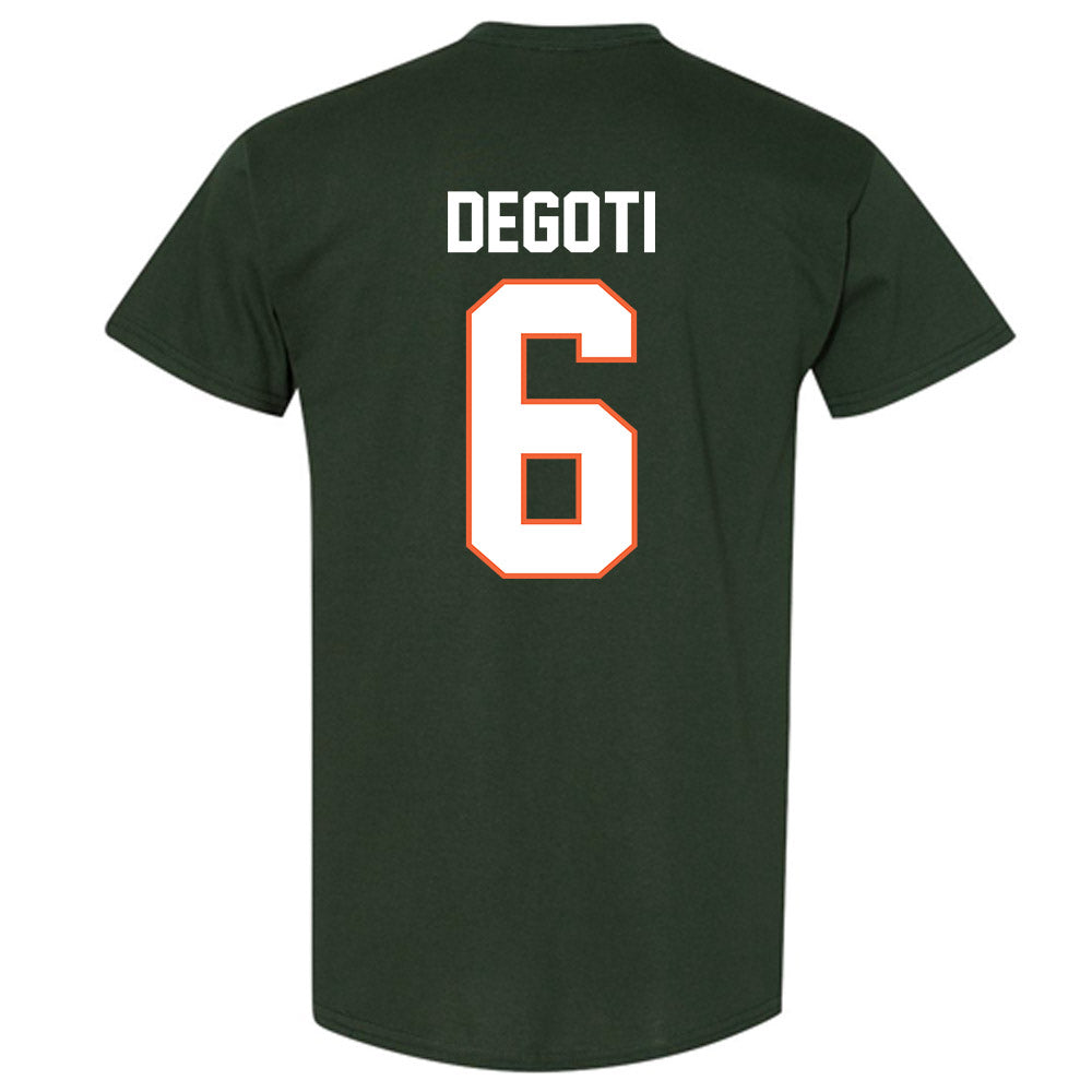 Miami - NCAA Baseball : Brandon DeGoti - Classic Shersey T-Shirt-1