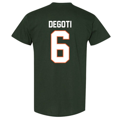 Miami - NCAA Baseball : Brandon DeGoti - Classic Shersey T-Shirt-1
