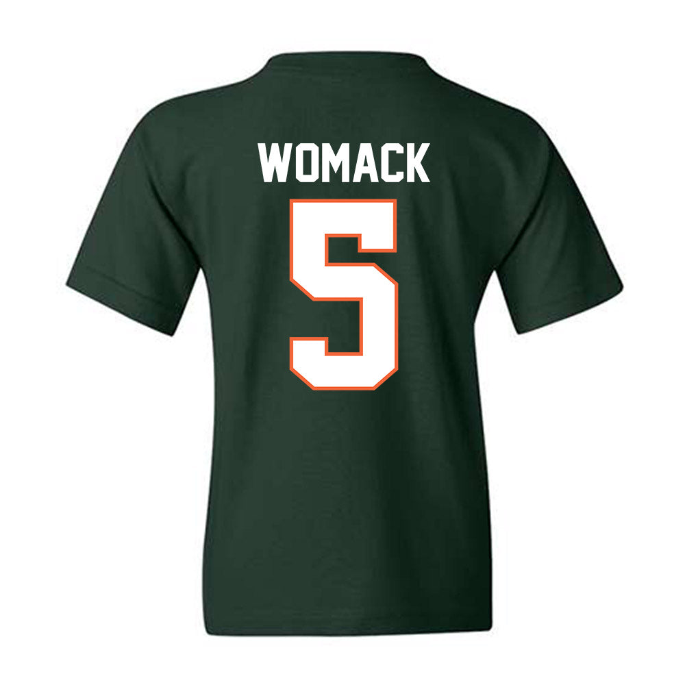 Miami - NCAA Women's Soccer : Jordyn Womack - Classic Shersey Youth T-Shirt-1