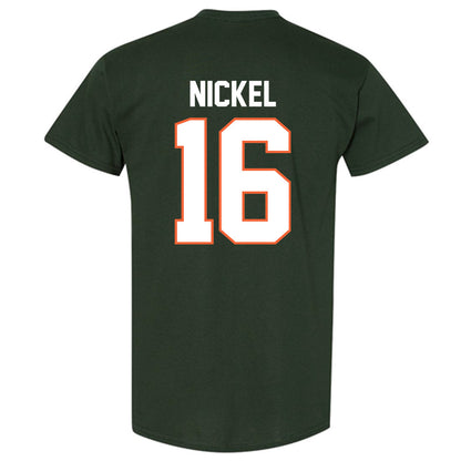 Miami - NCAA Football : Luke Nickel - Classic Shersey T-Shirt-1