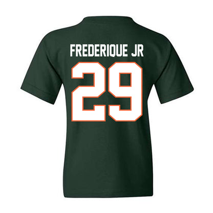 Miami - NCAA Football : Romanas Frederique Jr - Classic Shersey Youth T-Shirt-1