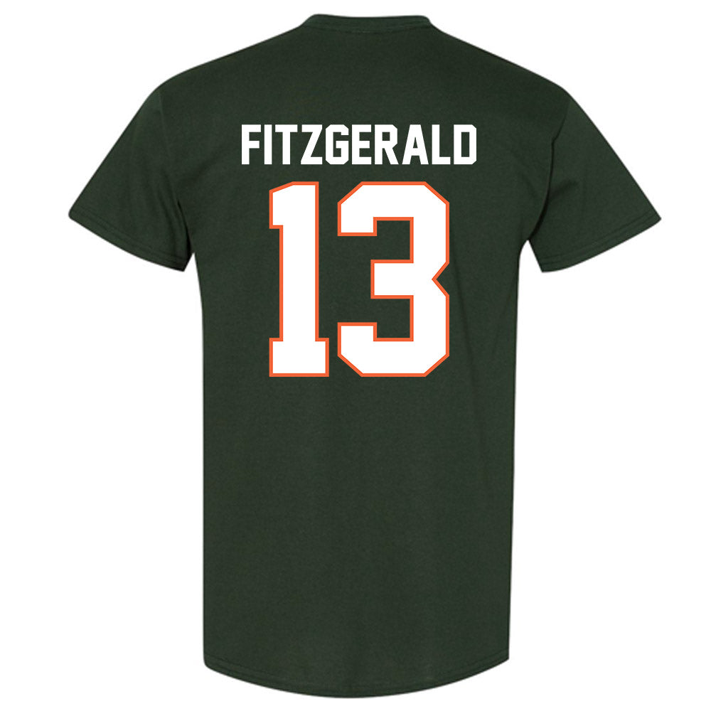Miami - NCAA Football : Bryce Fitzgerald - Classic Shersey T-Shirt-1