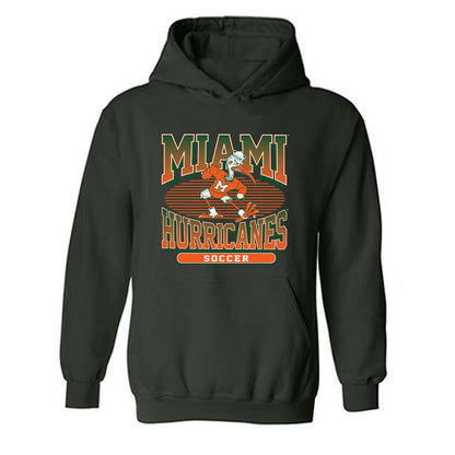 Miami - NCAA Women's Soccer : Amanda Peck - Classic Shersey Hooded Sweatshirt-0