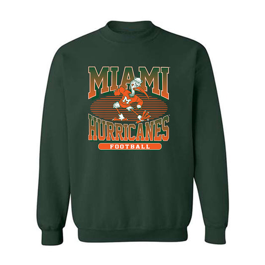 Miami - NCAA Football : Brock Schott - Classic Shersey Crewneck Sweatshirt-0