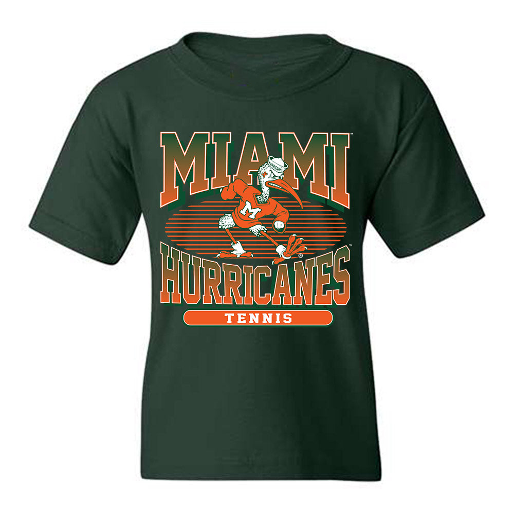 Miami - NCAA Men's Tennis : Saud Alhogbani - Classic Shersey Youth T-Shirt-0