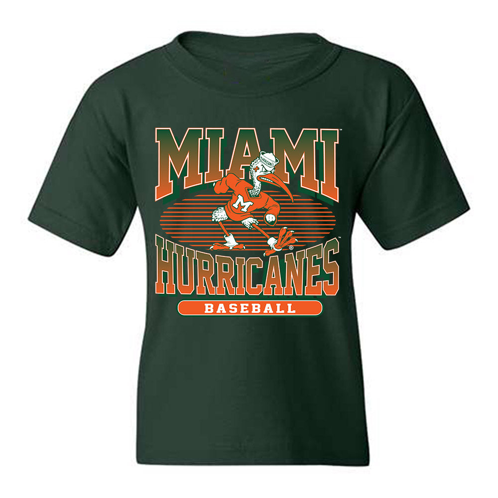 Miami - NCAA Baseball : Michael Fernandez - Classic Shersey Youth T-Shirt-0