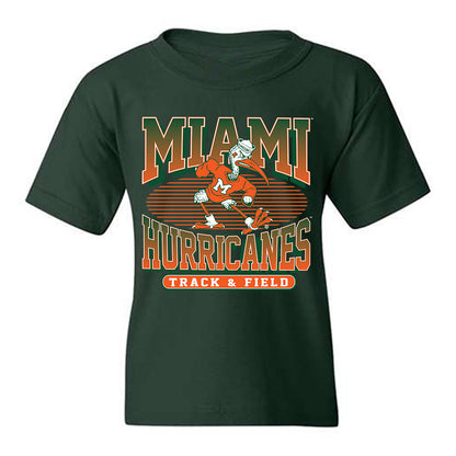Miami - NCAA Men's Track & Field : Ace Malone - Classic Shersey Youth T-Shirt-0