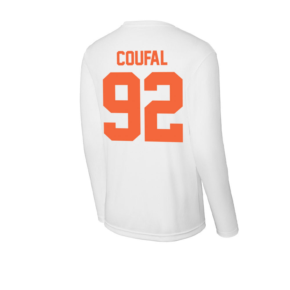 Miami - NCAA Football : Sam Coufal - Classic Shersey Activewear Long Sleeve T-Shirt-1