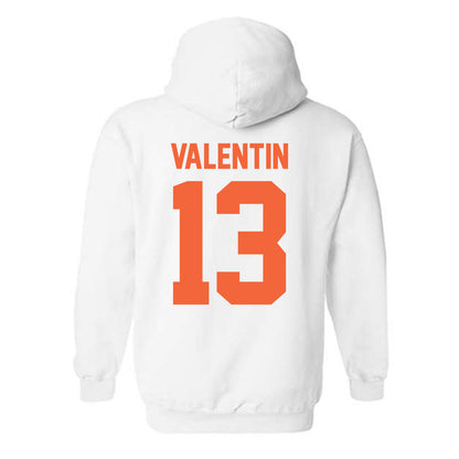 Miami - NCAA Women's Volleyball : Marla Valentin - Classic Shersey Hooded Sweatshirt