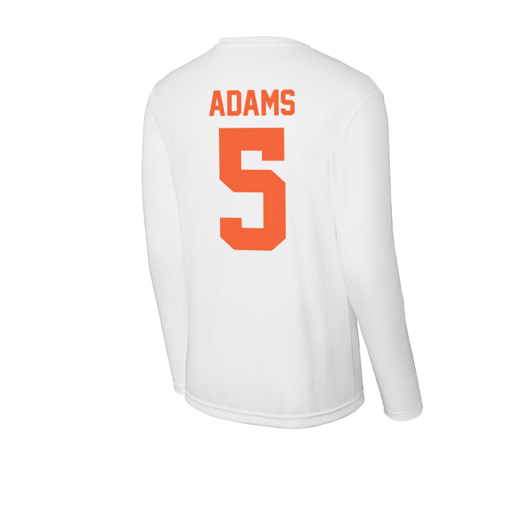 Miami - NCAA Women's Basketball : Ahnay Adams - Classic Shersey Activewear Long Sleeve T-Shirt-1