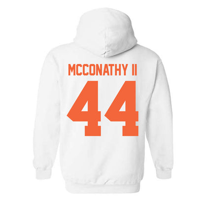 Miami - NCAA Football : Cole McConathy II - Classic Shersey Hooded Sweatshirt-1