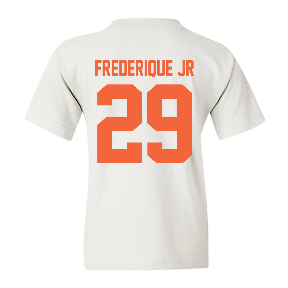 Miami - NCAA Football : Romanas Frederique Jr - Classic Shersey Youth T-Shirt-1