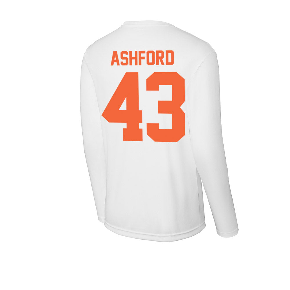 Miami - NCAA Baseball : Ryan Ashford - Classic Shersey Activewear Long Sleeve T-Shirt-1