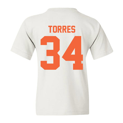 Miami - NCAA Baseball : Michael Torres - Classic Shersey Youth T-Shirt-1