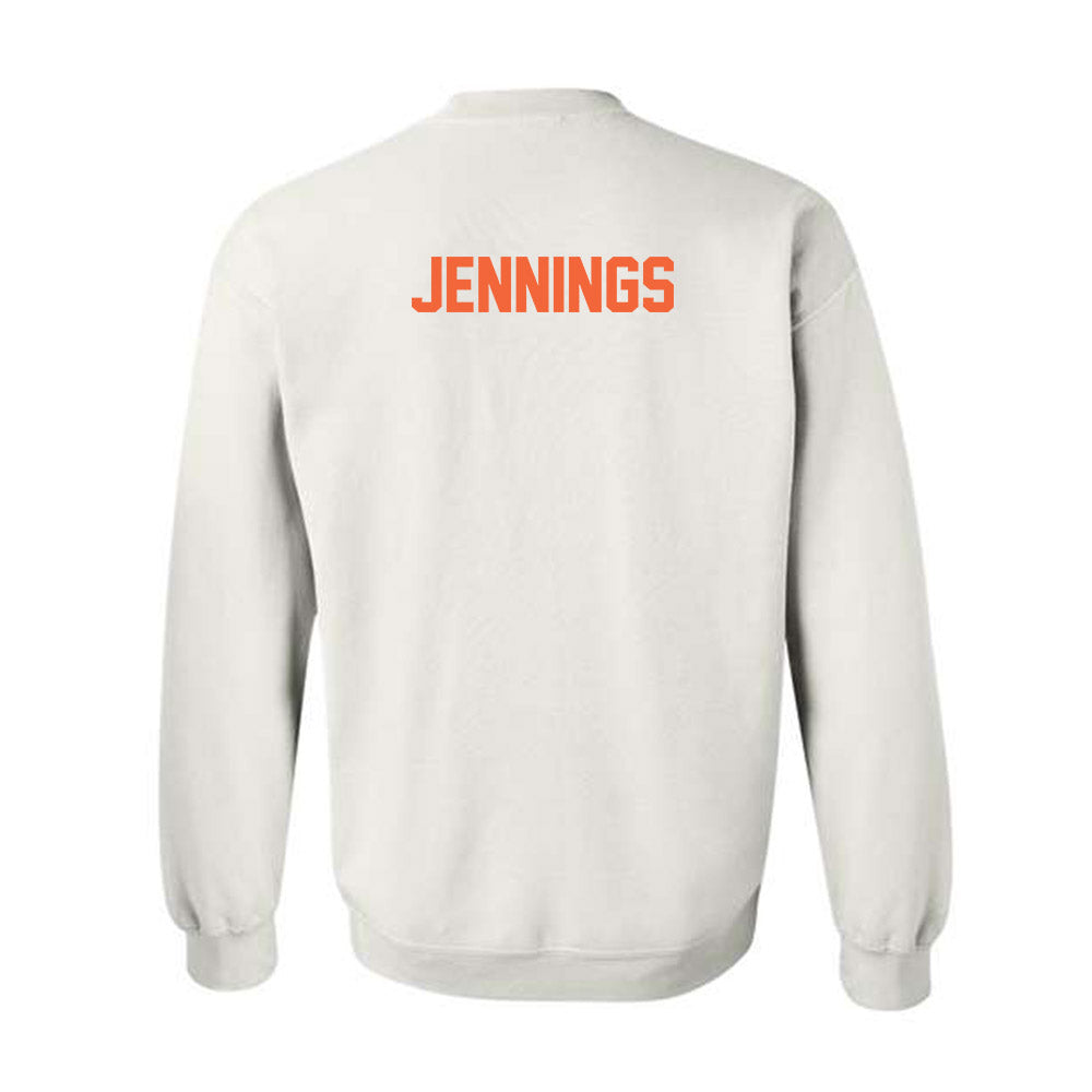 Miami - NCAA Women's Track & Field : Brittney Jennings - Classic Shersey Crewneck Sweatshirt-1