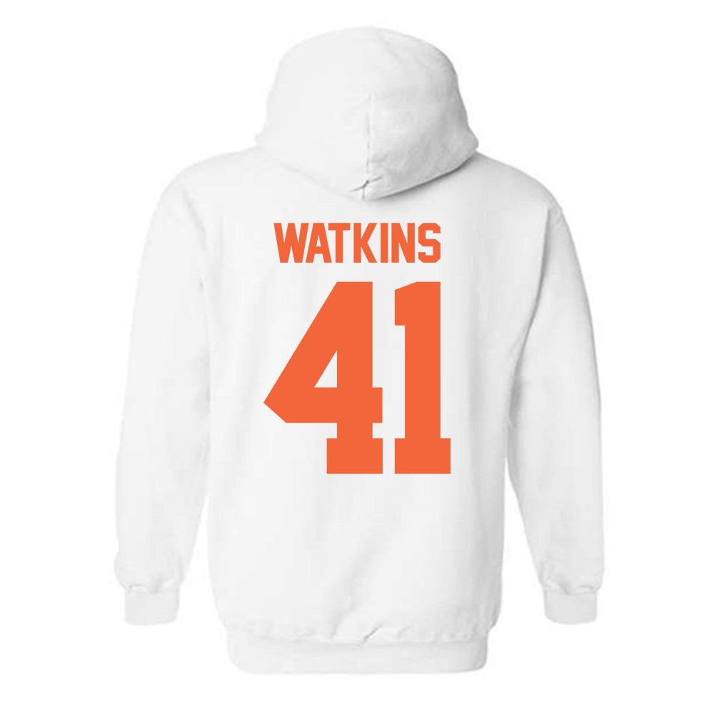 Miami - NCAA Baseball : Jailen Watkins - Classic Shersey Hooded Sweatshirt-1