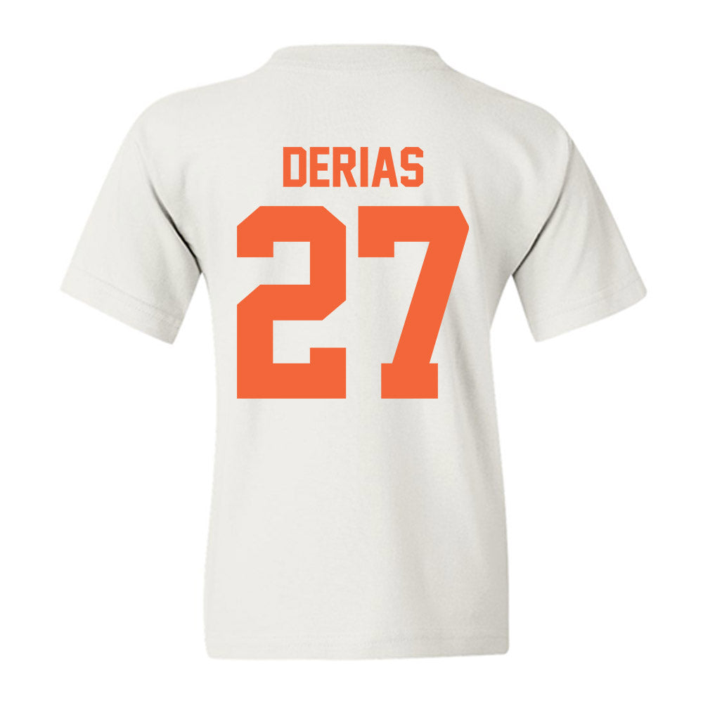 Miami - NCAA Baseball : Howard Tate DeRias - Classic Shersey Youth T-Shirt-1