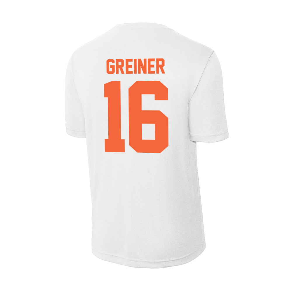 Miami - NCAA Women's Soccer : Sarah Greiner - Classic Shersey Activewear T-Shirt-1