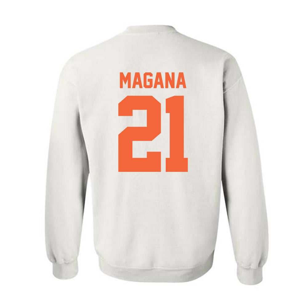 Miami - NCAA Baseball : Mario Magana - Classic Shersey Crewneck Sweatshirt-1