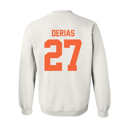 Miami - NCAA Baseball : Howard Tate DeRias - Classic Shersey Crewneck Sweatshirt-1