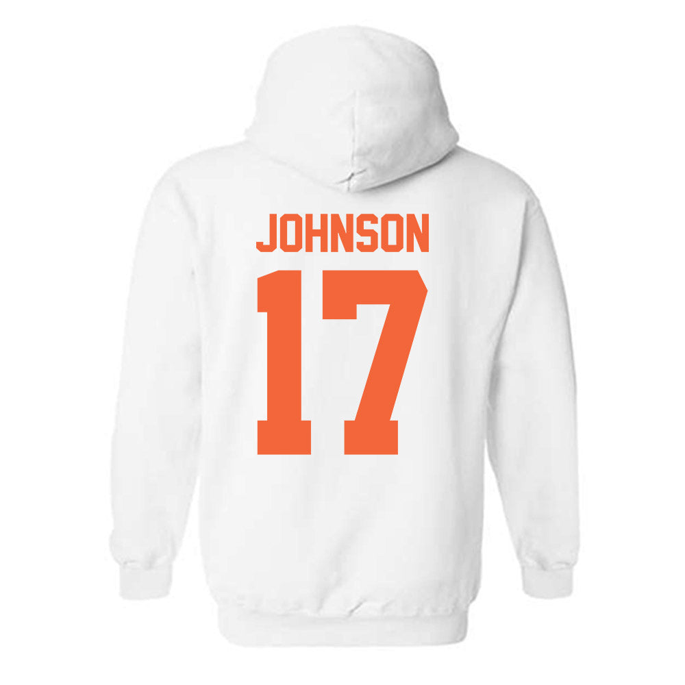 Miami - NCAA Football : Tony Johnson - Classic Shersey Hooded Sweatshirt-1