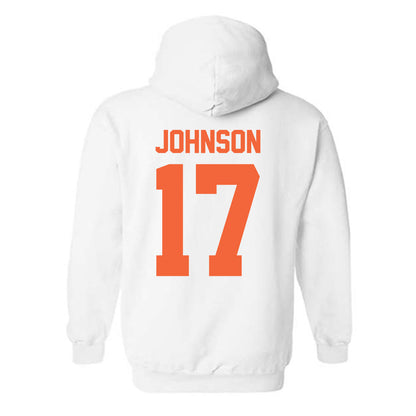 Miami - NCAA Football : Tony Johnson - Classic Shersey Hooded Sweatshirt-1