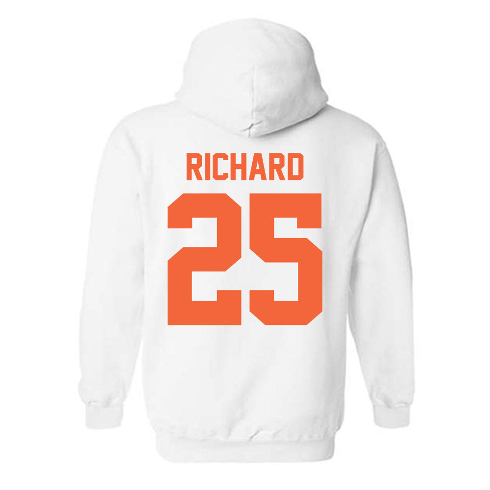 Miami - NCAA Football : Jadais Richard - Classic Shersey Hooded Sweatshirt-1