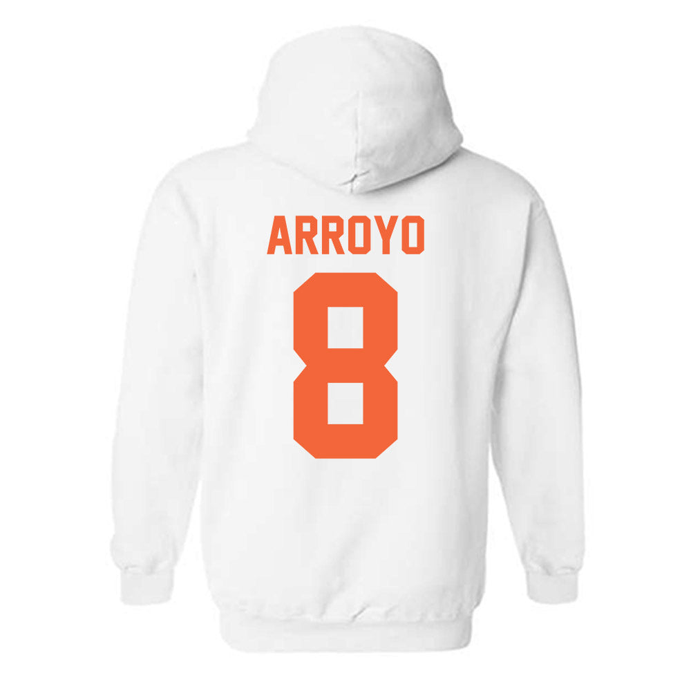 Miami - NCAA Football : Elijah Arroyo - Classic Shersey Hooded Sweatshirt-1