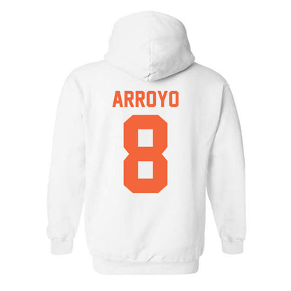 Miami - NCAA Football : Elijah Arroyo - Classic Shersey Hooded Sweatshirt-1