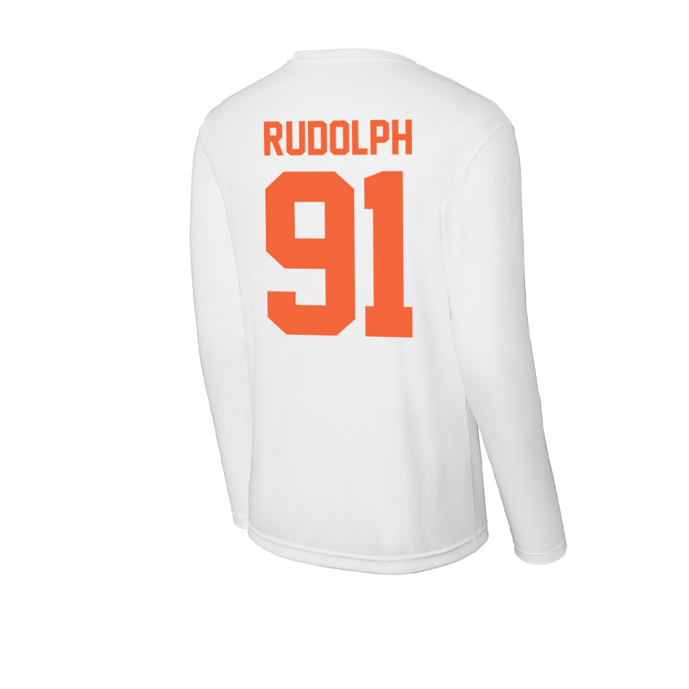 Miami - NCAA Football : Elias Rudolph - Classic Shersey Activewear Long Sleeve T-Shirt-1