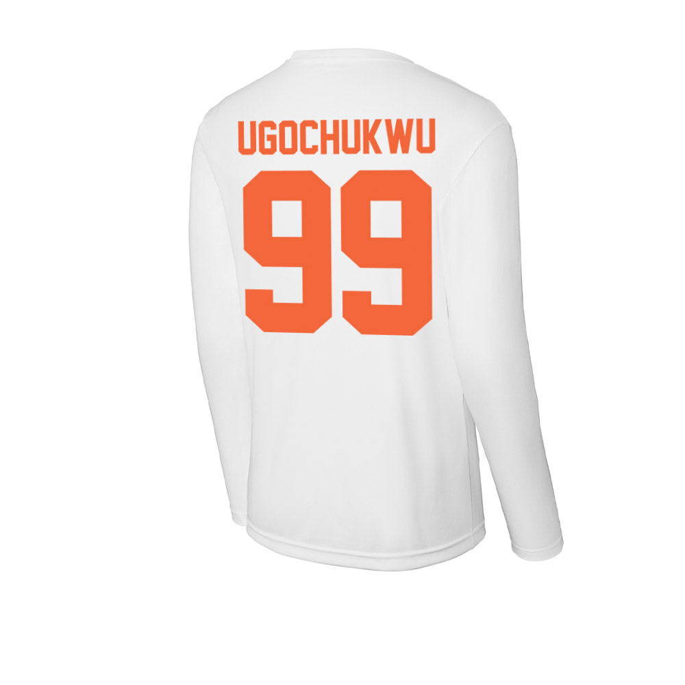 Miami - NCAA Men's Basketball : Divine-Collins Ugochukwu - Classic Shersey Activewear Long Sleeve T-Shirt-1