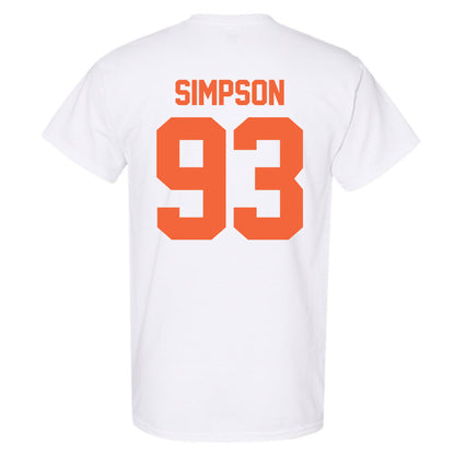 Miami - NCAA Football : Donta Simpson - Classic Shersey T-Shirt-1