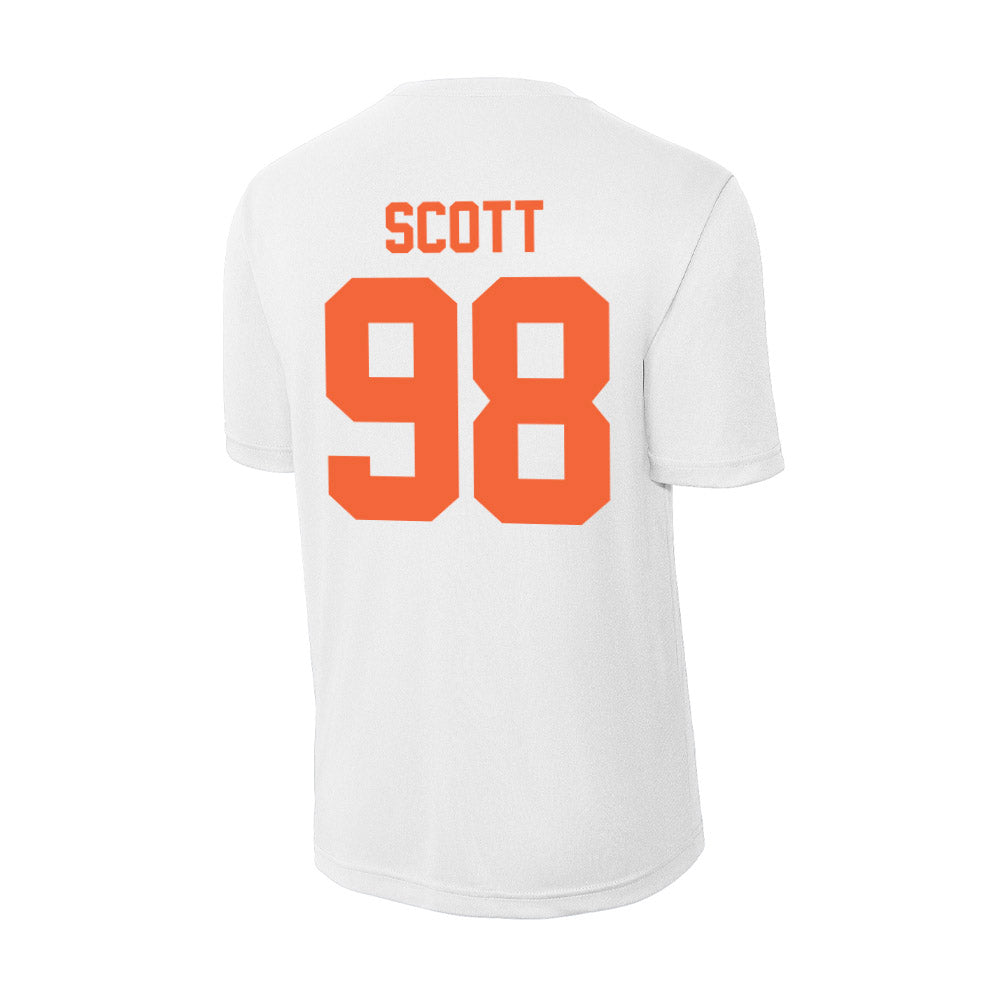 Miami - NCAA Football : Justin Scott - Classic Shersey Activewear T-Shirt-1