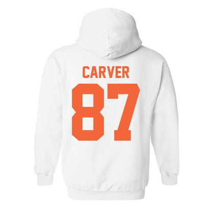 Miami - NCAA Football : Hunter Carver - Classic Shersey Hooded Sweatshirt-1