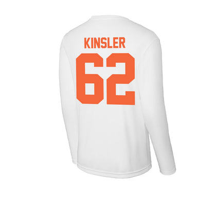 Miami - NCAA Football : Tommy Kinsler - Classic Shersey Activewear Long Sleeve T-Shirt-1