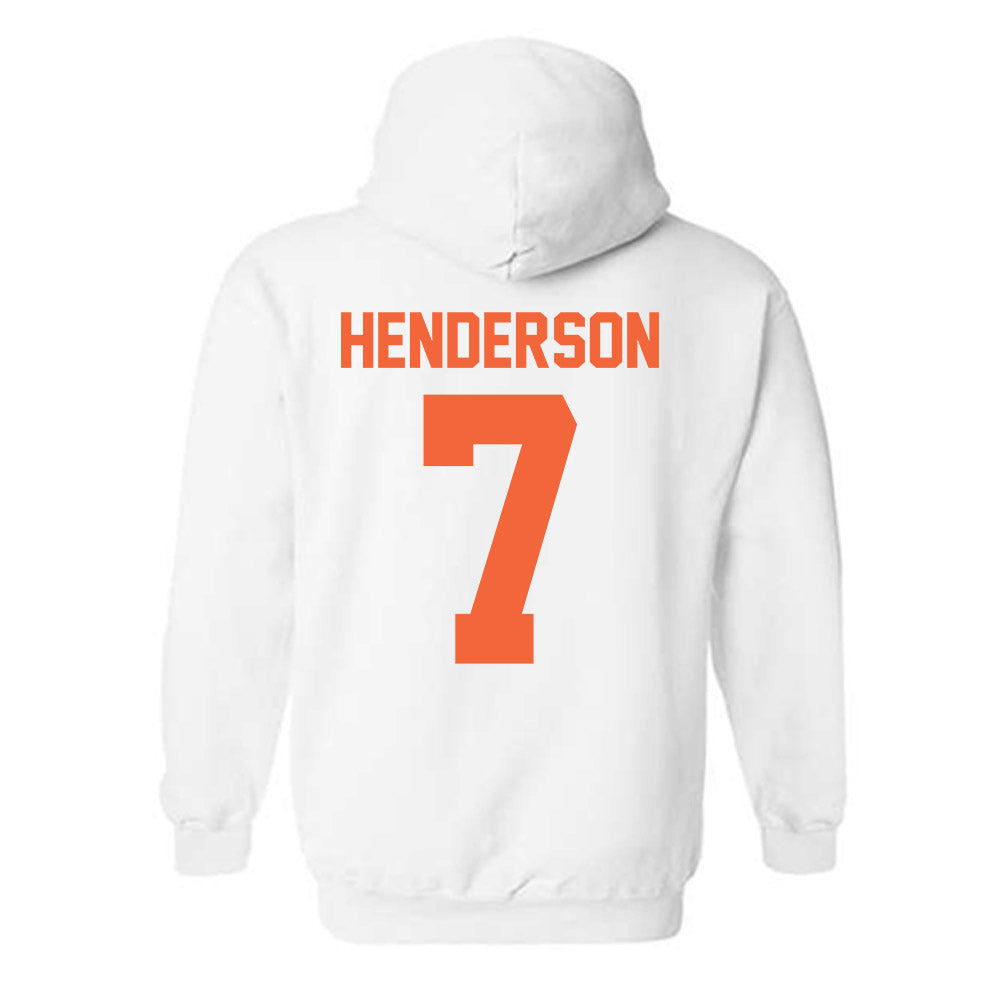 Miami - NCAA Men's Basketball : Shelton Henderson - Classic Shersey Hooded Sweatshirt-1